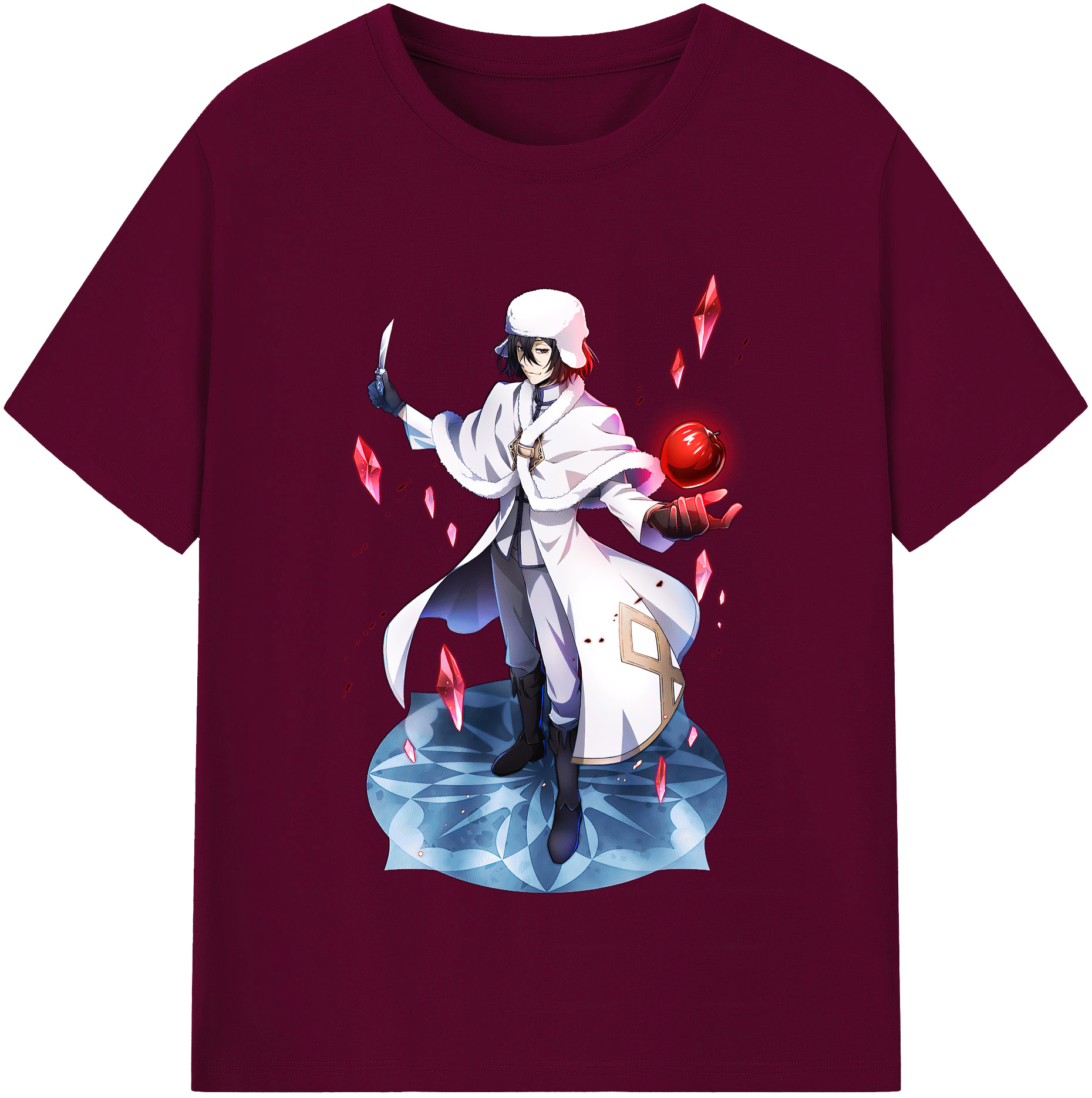 （画像用） 文豪ストレイドッグス Bungo Stray Dogs レディースカジュアルプリントTシャツ（綿100％）
